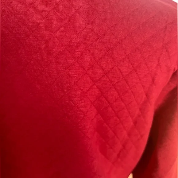 NWT women’s Rio Red Coldwater Creek sweatshirt Size Petite Small - Picture 5 of 8